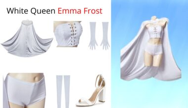 White Queen Emma Frost Cosplay Costume