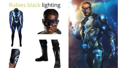 Rubie's Black Lightning Adult Deluxe Costume