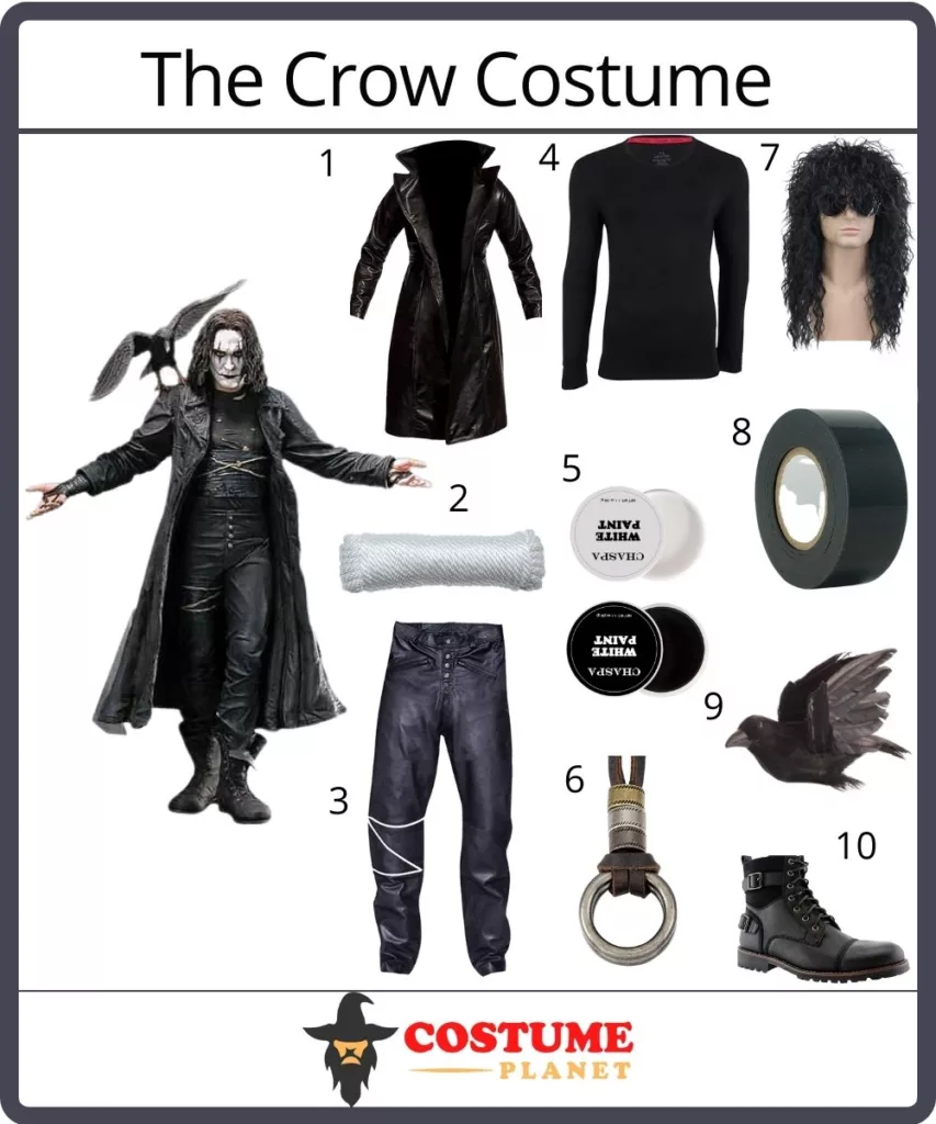 the crow costume