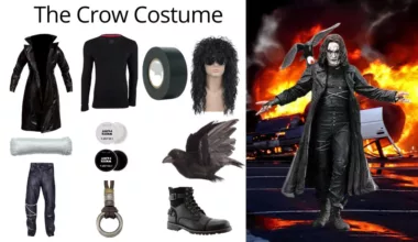 Crow Movie Costume