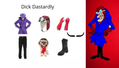 Dick Dastardly costume