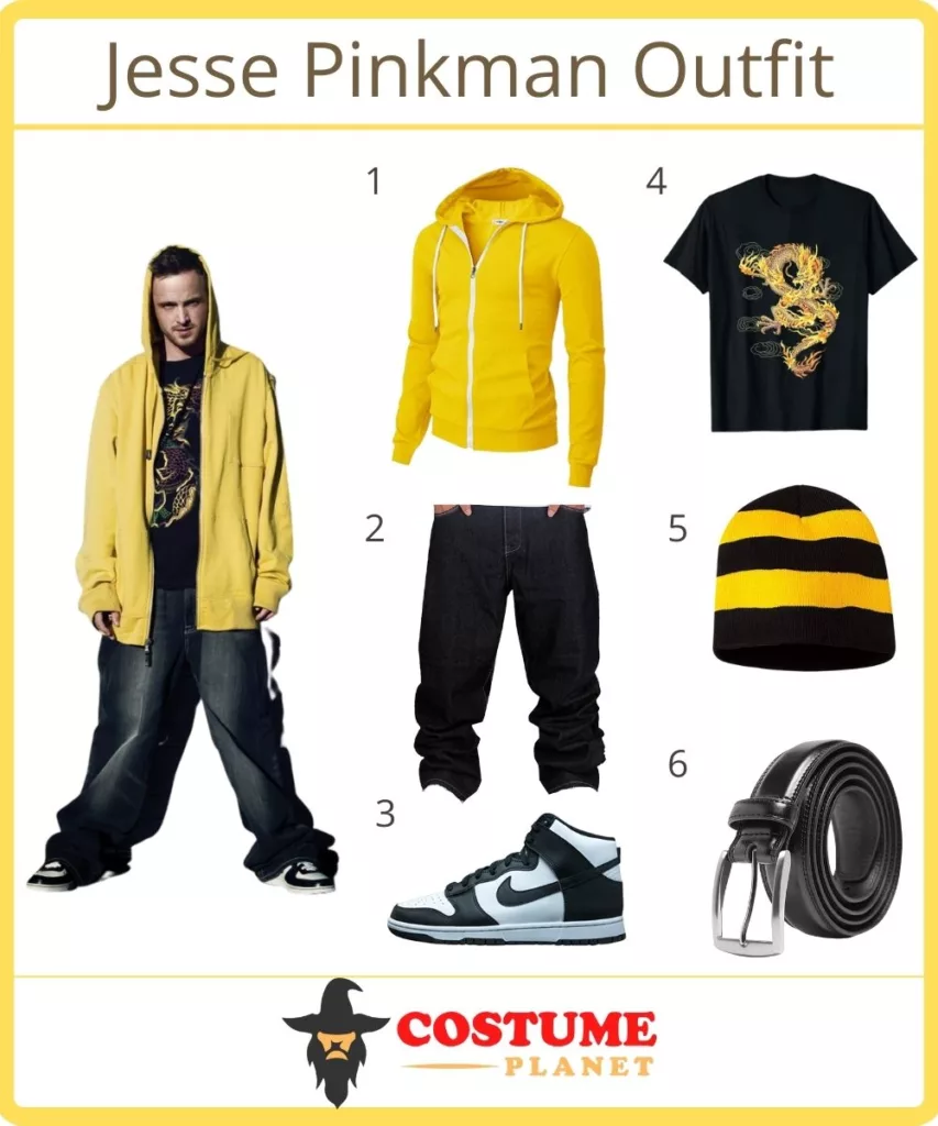 Jesse Pinkman outfits