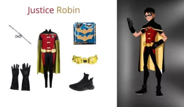 Young Justice Robin Cosplay Costume