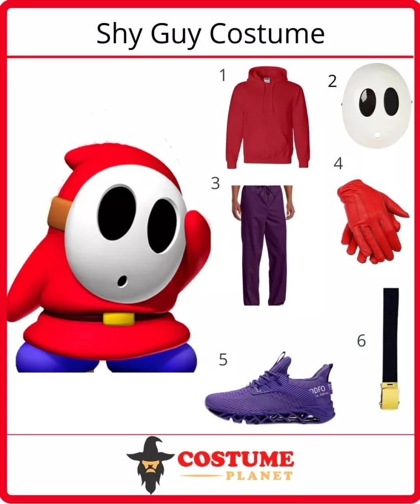 Shy Guy Costume