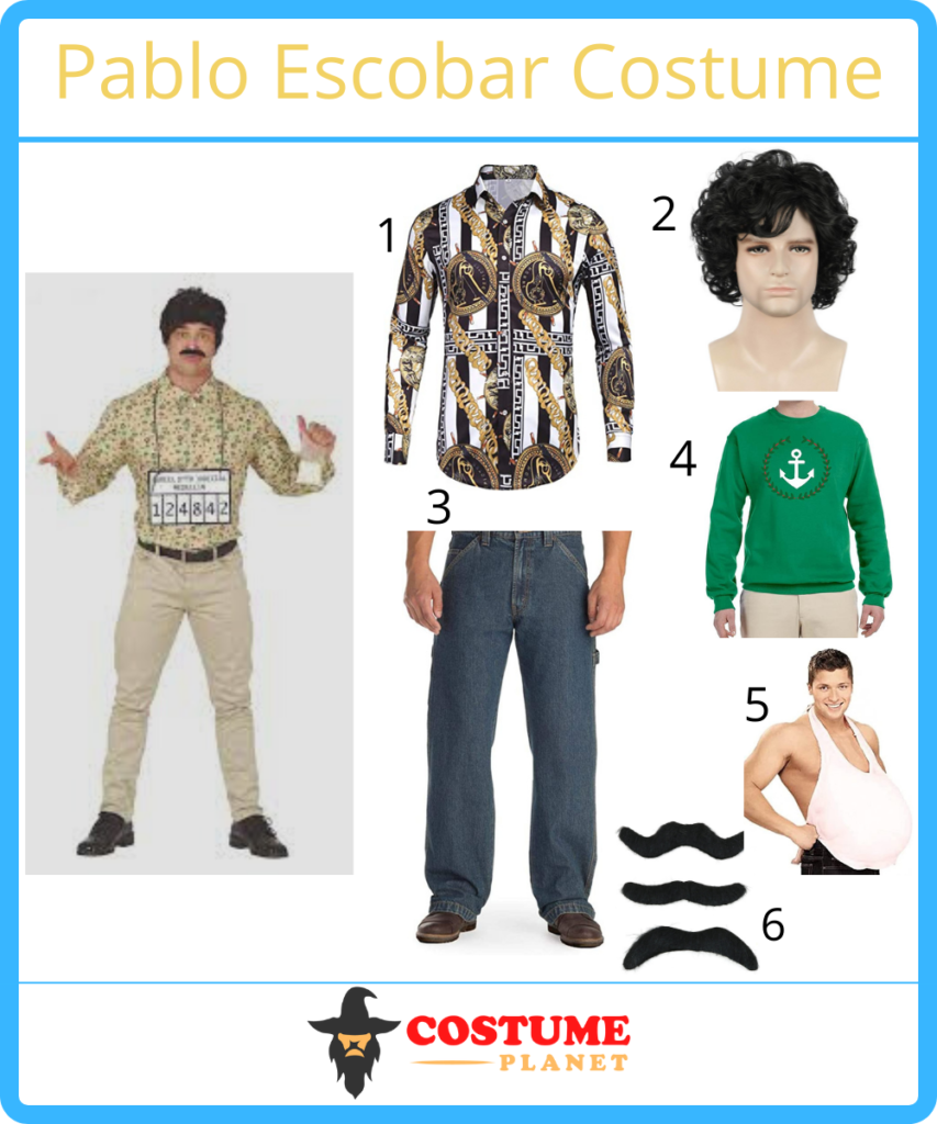 Pablo Escobar Costume
