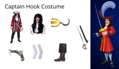 DIY Captain Hook Costume