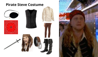 Pirate Steve Costume