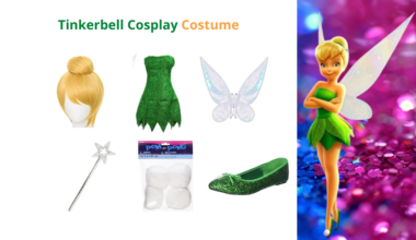 Tinkerbell Cosplay Costume