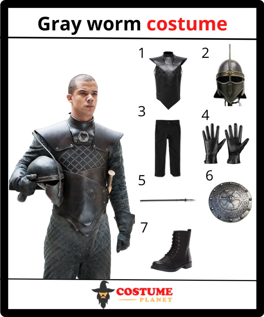 Gray worm costume