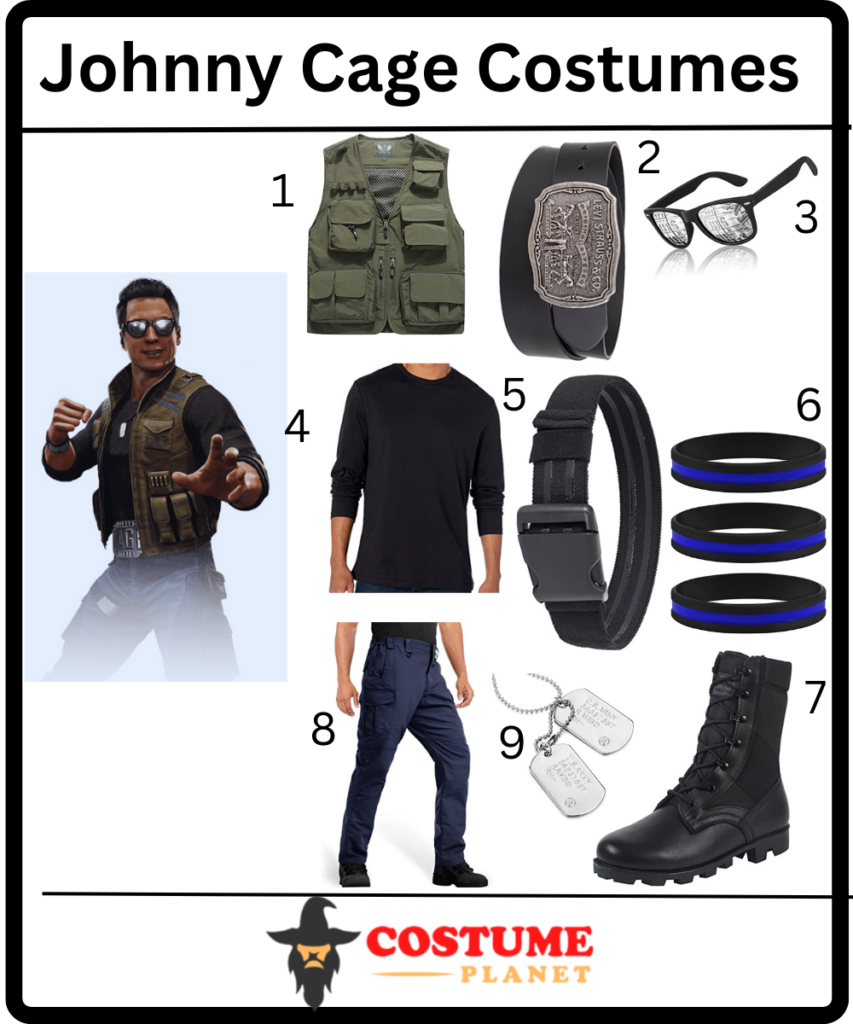 Johnny Cage Costumes