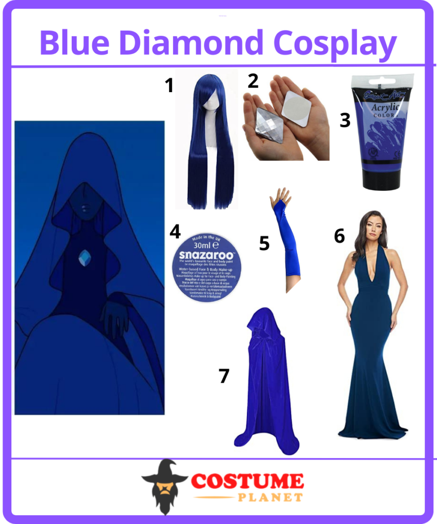 Blue Diamond Cosplay